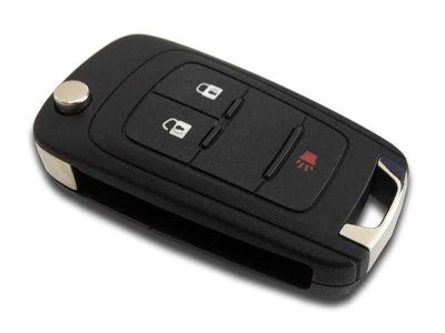 Holden 2 + Panic Button Flip Remote Key (Original) (433 MHz, ID46) - 1