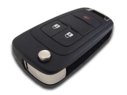 Holden 2 + Panic Button Flip Remote Key (Original) (433 MHz, ID46) - 3