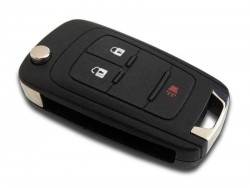 Holden 2 + Panic Button Flip Remote Key (Original) (433 MHz, ID46) - 4