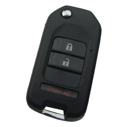 Honda 2+1 button remote key shell - Honda
