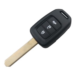 Honda 3 Buttons Sustasız Key Shell - 2