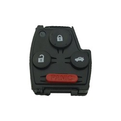 Honda 3+1 remote control key shell (cut the pad to be 2 or 3 button remote key shell) - Honda