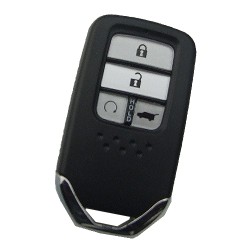 Honda 4 button remote key shell with blade - Honda