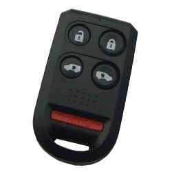 Honda 4+1 button remote key blank - Honda