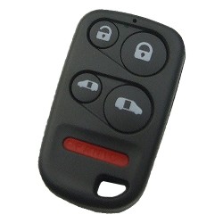 Honda 4+1 button remote key blank - Honda