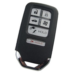 Honda 5+1 button remote key blank - Honda