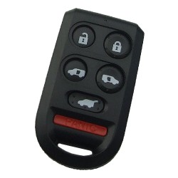 Honda 5+1 button remote key blank - Honda