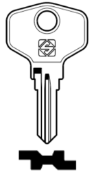 HPP1R Key Blank - Silca