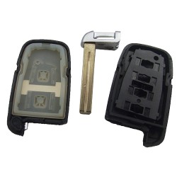 Hyundai 2 Button Smart Key Shell - 3