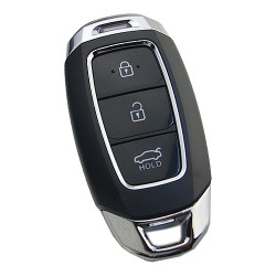 Hyundai 3 buttons Remote key shell HU100 - Hyundai
