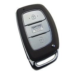 Hyundai - Hyundai 3 buttons smart card key shell HYN14