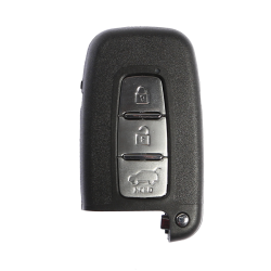 Hyundai Key Shell 3 Buttons For Smart Card - Hyundai