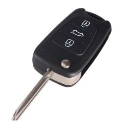 Hyundai Flip Chiave Guscio 3 Pulsanti - 3