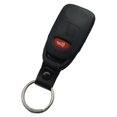 Hyundai remote key blank with 2+1 button - 2