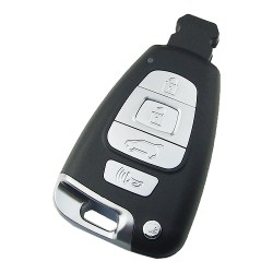 Hyundai Veracruz Proximity Smart Remote Key 4 Button 433MHZ PCF7952A Transponder - Hyundai