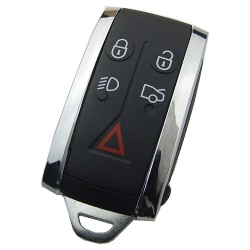 Jaguar Keyless 5 button remote key 315mhz PCF7953A HITAG2 46 chip FCC ID: KR55WK49244 - 