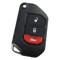 Jeep 2+1 button remote key blank - 1