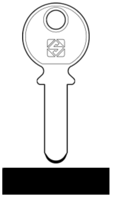 KA1 Key Blank - 1