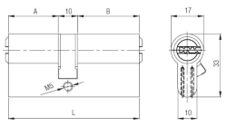 Kale Cylinder 68 mm 164SNC - 3