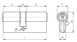 Kale Cylinder 76 mm 164GNC90 - 3