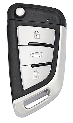 KD Flip Remote Key 3 Buttons Type B29 Metal - 1