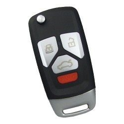 Keydiy - KD Flip Remote Key 3+1 Button Small Size B27-3+1