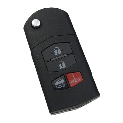 KD Flip Remote Key Mazda Type B14-3+1 - Keydiy