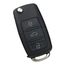 KD Flip Remote Key VW Type B01-3+1 - Keydiy