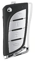 KD Universal Flip Key Remote 4 Button For Lexus Type B24-4 - 1