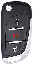 KD Universal Smart Key Remote 2+1 Button For Peugeot Type B11-2+1 - 1