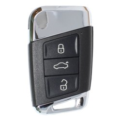 KD Universal Smart Remote Key 3 Buttons VW Type ZB17 - 