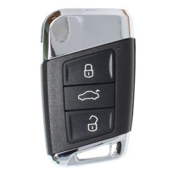  - KD Universal Smart Remote Key 3 Buttons VW Type ZB17