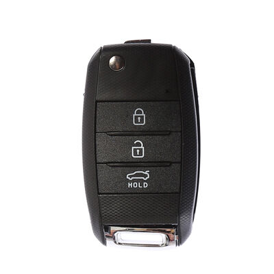 Kia 3 button flip remote key shell - 1