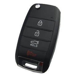 Kia 3+1 button flip remote key blank please choose which key blade in your need - 1