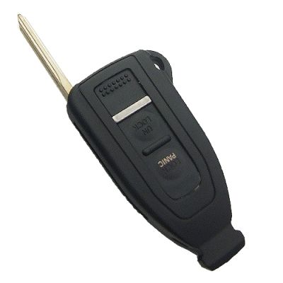 Lexus 2 Button remote key blank with blade - 3