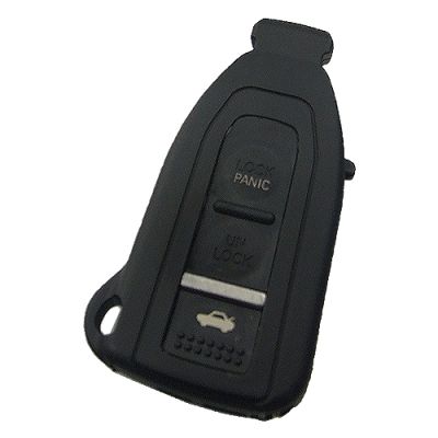 Lexus 3 Button remote key blank with blade - 1