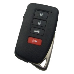Lexus 3+1 button modified remote key blank - Lexus