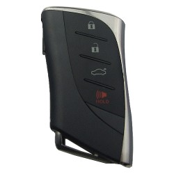 Lexus 3+1 button remote Key blank with blade - Lexus