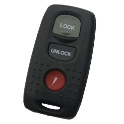 Mazda 3 button modified remote key blank - Mazda