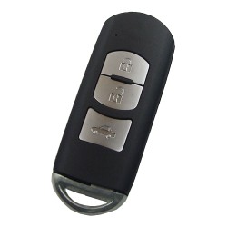 Mazda 3 button remote key blank - 1