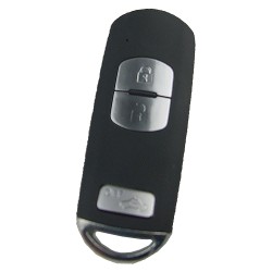 Mazda 3 button remote key blank with blade ( 3parts) - Mazda