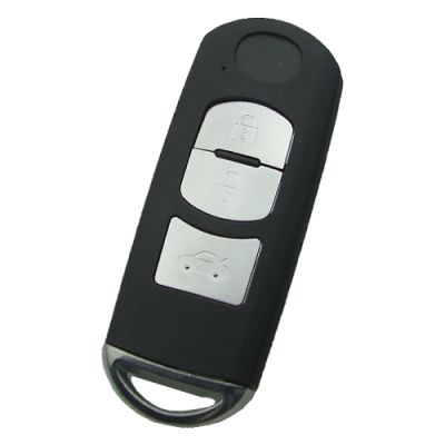Mazda 3 button remote key blank with blade ( 3parts) - 1