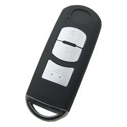  - Mazda 3 button remote key with 434mhz with HITAG Pro 49 chip for CX-3 CX-4 Axela Atenza model:SKE13E-01 or SKE13E-02