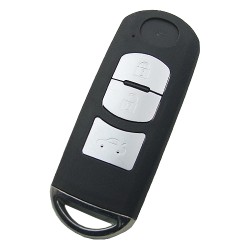 Mazda 3 Button Remote 433 MHz For CX-3 / CX-4 / Axela / Atenza - 