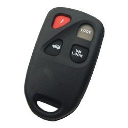Mazda 4 button remote key case - Mazda