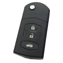 Mazda genuine replacement 3 button key shell - 1