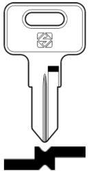 MBL1 Key Blank - Silca