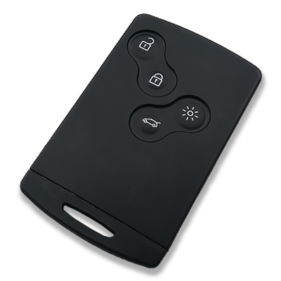 Megane 3, Laguna, Scenic, Fluence Handsfree 4 Buttons Smart Card  (AfterMarket) (433 MHz) Auto Remote Controls Ren Remote Control