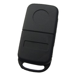 Mercedes 2 button flip key blank with 4 track HU39 blade - 2