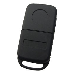 Mercedes 3+1 buttons flip key case with panic 4 track HU39 blade - 2